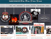 Tablet Screenshot of foundersfestival.com